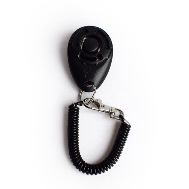 Adjustable Dog Training Clicker with Keychain Strap Offkind.
