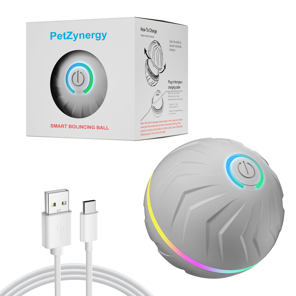 Interactive Pet Toy Ball with Gravity Bounce Offkind.
