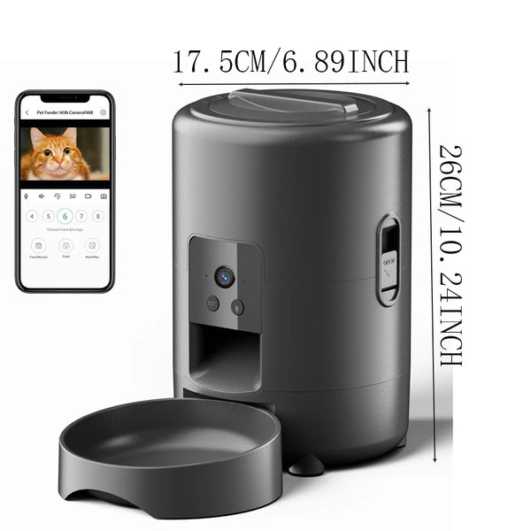 Smart Pet Feeder with Camera