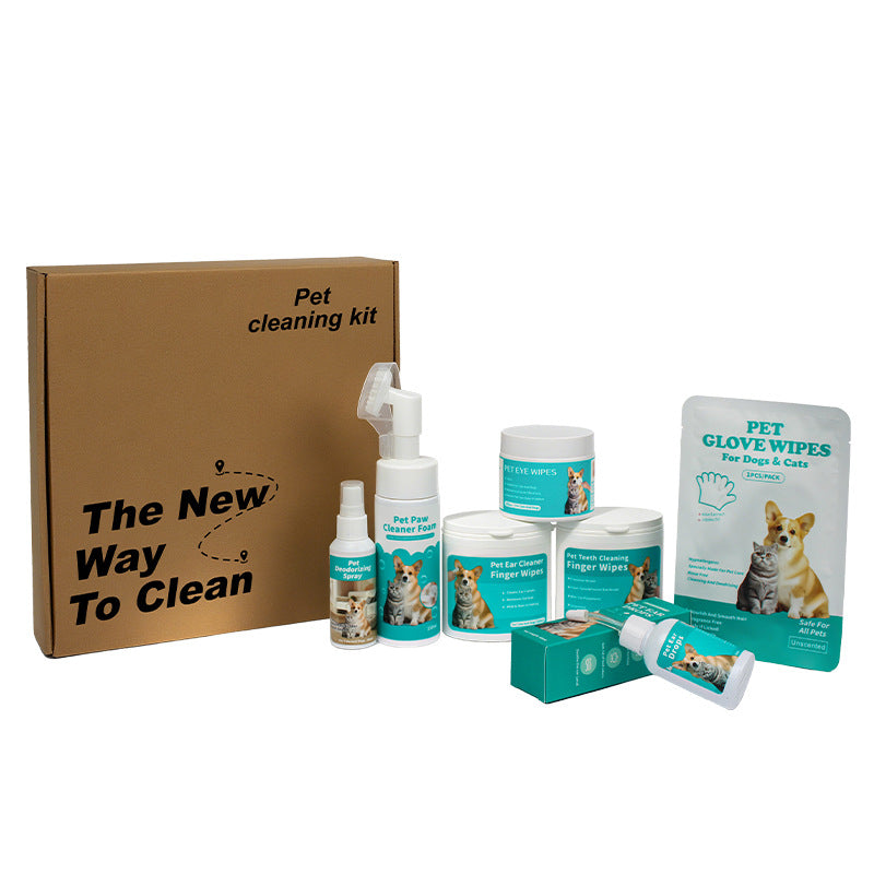 Moisturizing pet cleaning wipes gift box for dogs and cats - Offkind