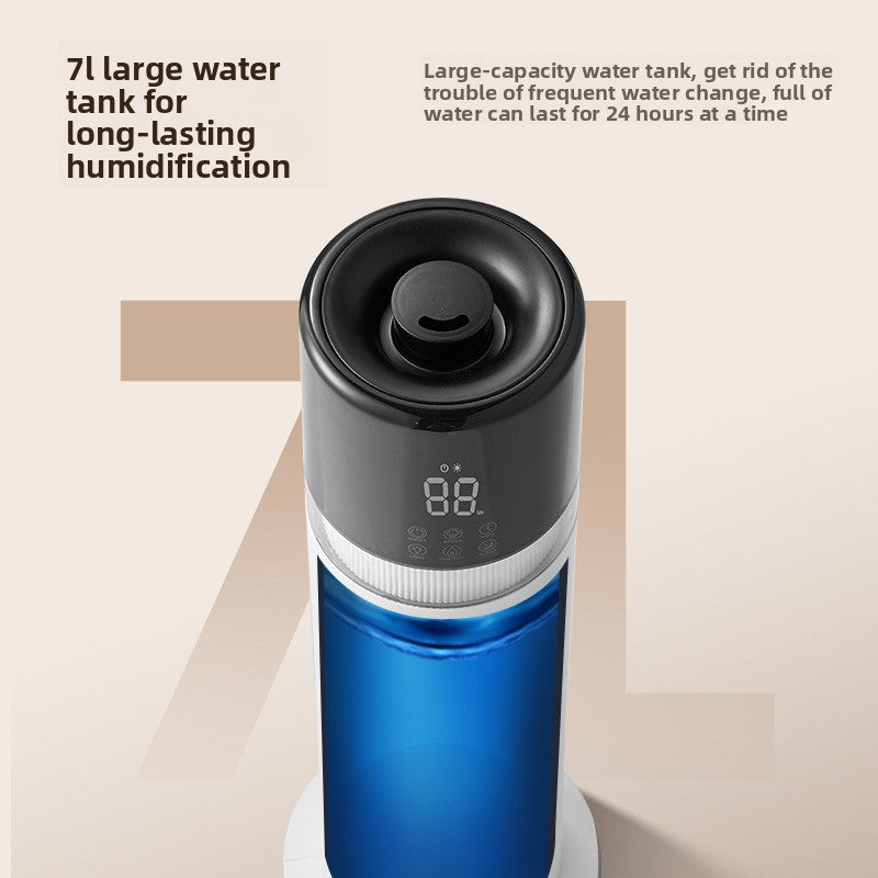 7L Ultrasonic Humidifier ? Smart Floor Standing with Remote Control Offkind.