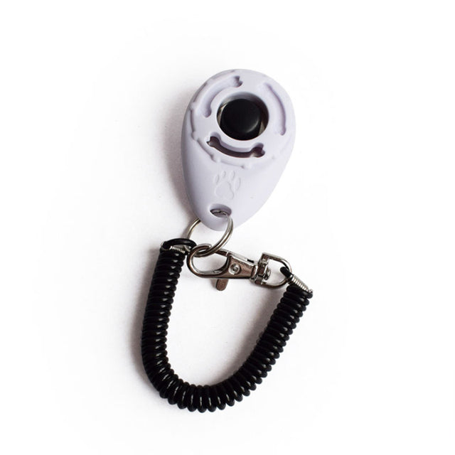 Adjustable Dog Training Clicker with Keychain Strap Offkind.