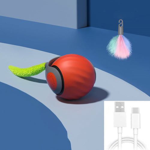 Interactive Pet Toy Ball with Gravity Bounce Offkind.