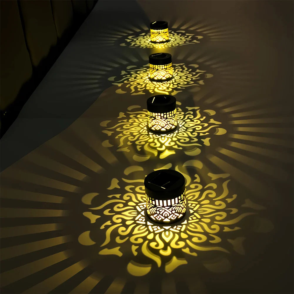 Solar Glow Garden Lights | Decorative Outdoor Solar Stake Lights