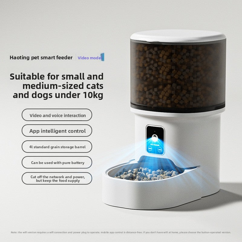 Automatic Smart Pet Feeder with WiFi Camera Offkind.