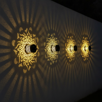 Solar Glow Garden Lights | Decorative Outdoor Solar Stake Lights