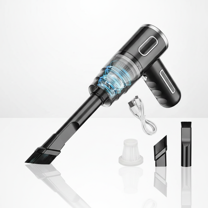 Cordless mini car vacuum cleaner handheld with powerful suction