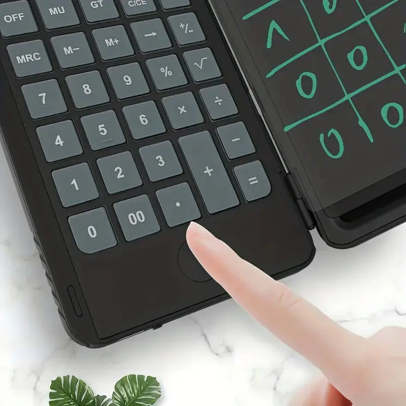 Foldable LCD Calculator Compact Desktop & Travel Calculator