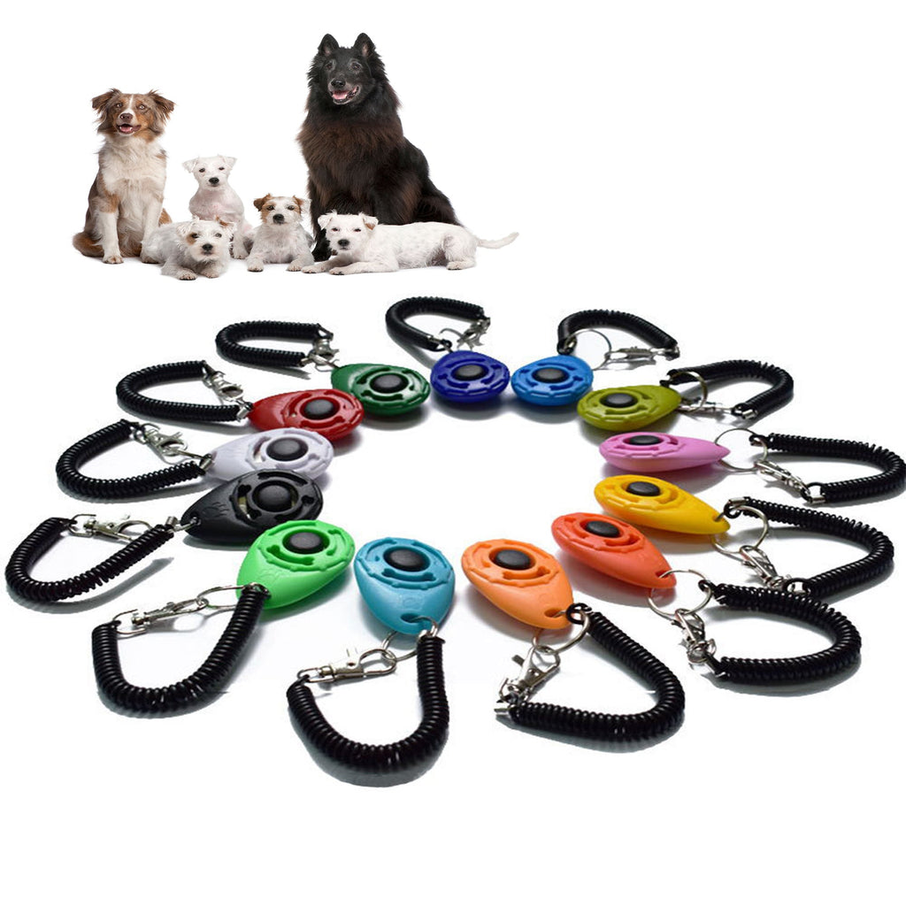 Adjustable Dog Training Clicker with Keychain Strap Offkind.