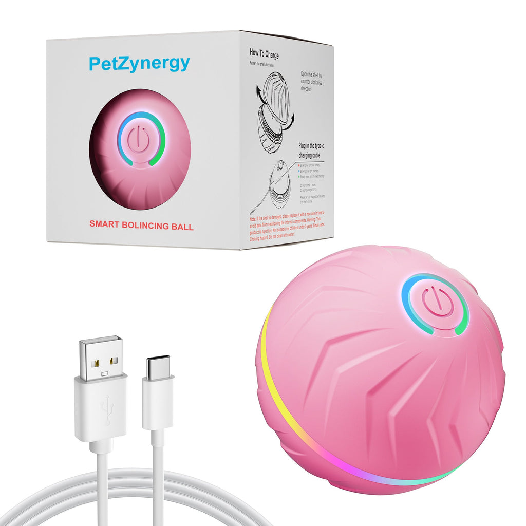 Interactive Pet Toy Ball with Gravity Bounce Offkind.