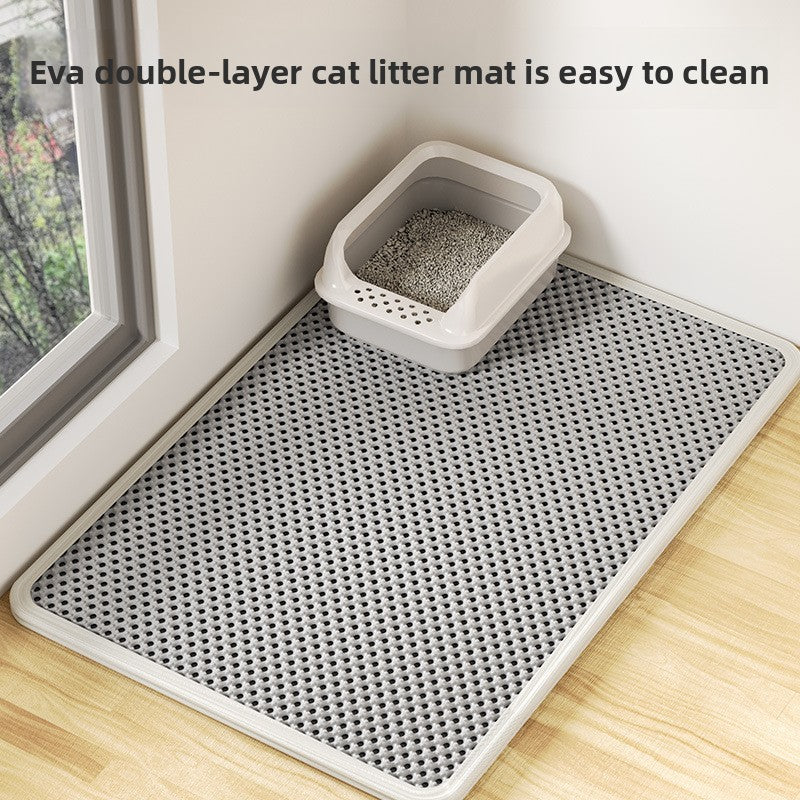 Splash-proof cat litter trapping mat - Offkind