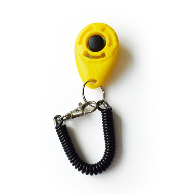 Adjustable Dog Training Clicker with Keychain Strap Offkind.