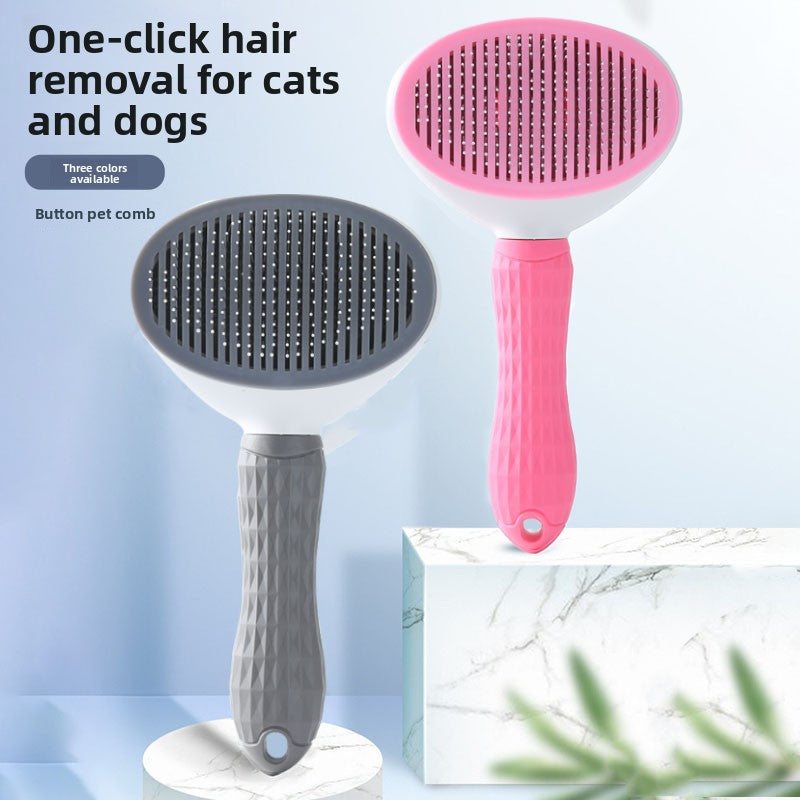 Pet grooming comb set with deshedding comb and flea comb - Offkind